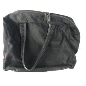 Artisan & Artist Hangbag Shoulder Bag Purse Boston Polka Dot Black Red Fits All